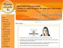 Tablet Screenshot of planos-sauders.com.br